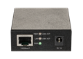 DMC-G01LC 1000BaseT to SFP Standalone Media Converter - front view.