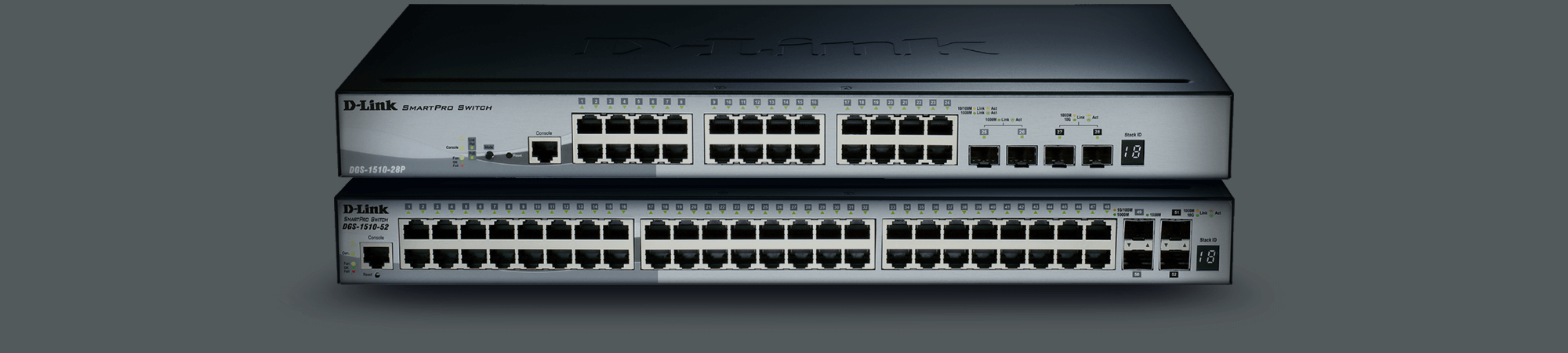 DGS-1510 Stackable Smart Managed Gigabit Switches | D-Link