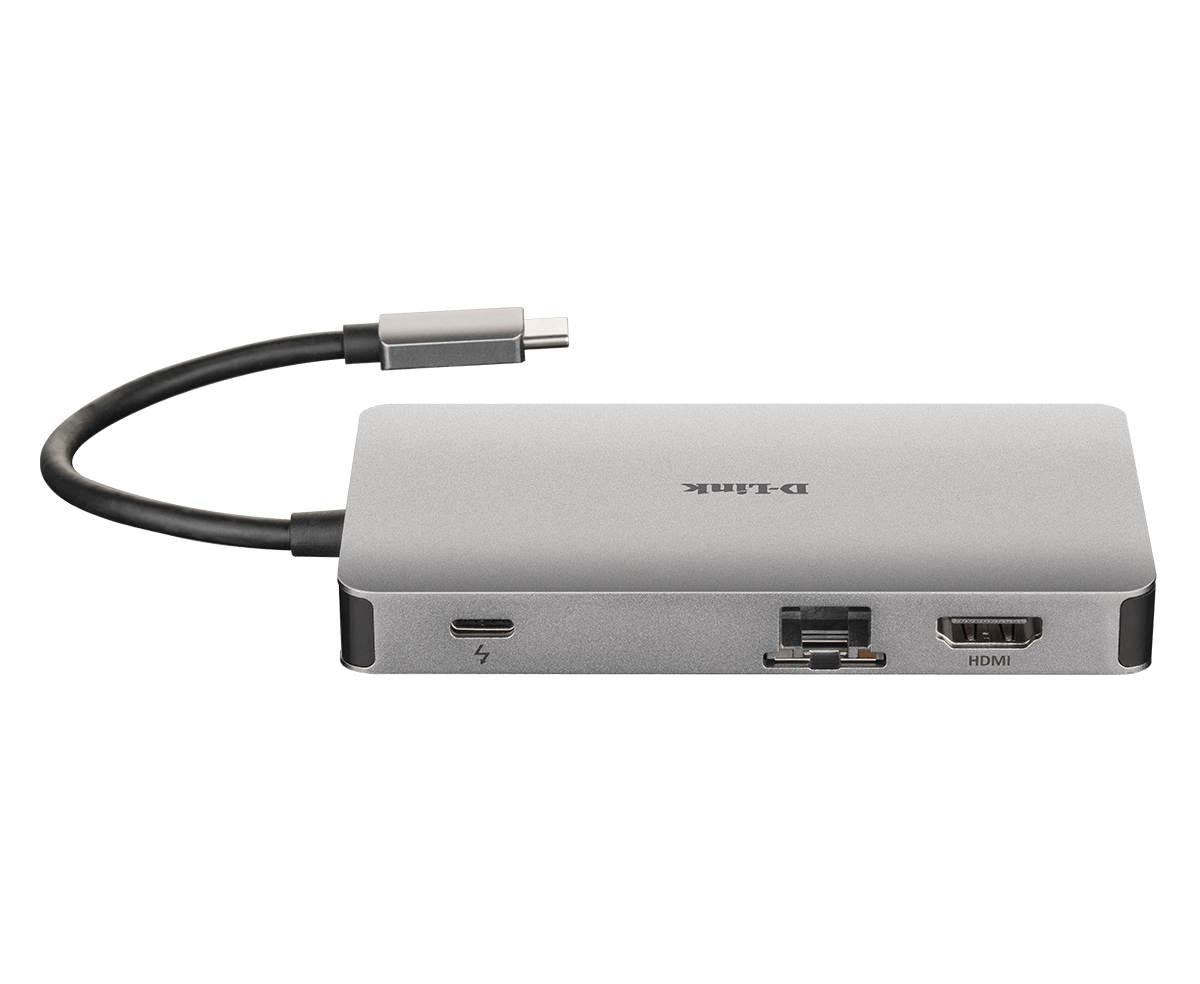 Dub M In Usb C Hub With Hdmi Vga Ethernet Card Reader Power