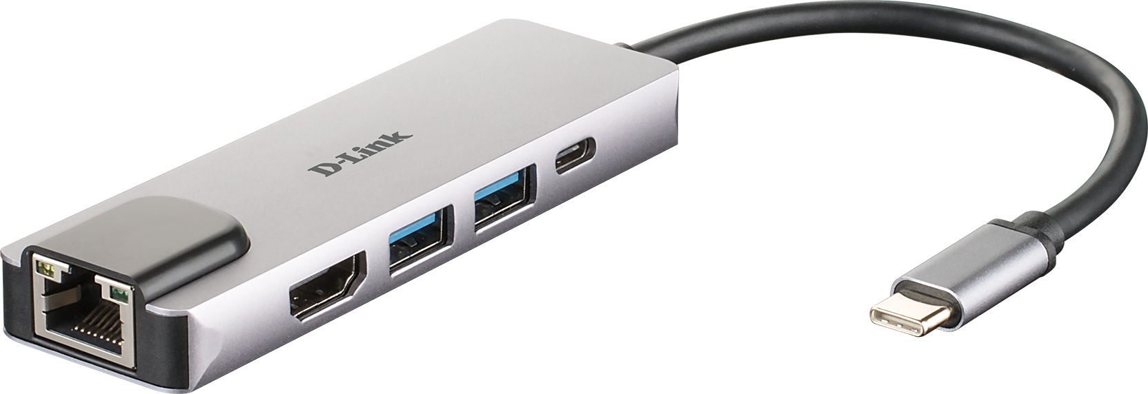 Hub USB C HDMI 4K Adaptateur USB C RJ45 Ethernet Supporte USB C PD